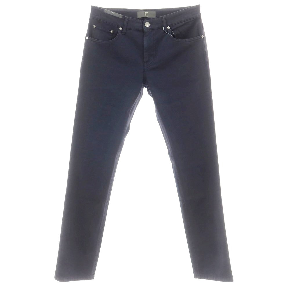 【新品アウトレット】ピーティートリノ デニム PT TORINO DENIM SWING ストレッチ コットンウール 5ポケットパンツ ネイビー【 33 】【 状態ランクN- 】【 メンズ 】