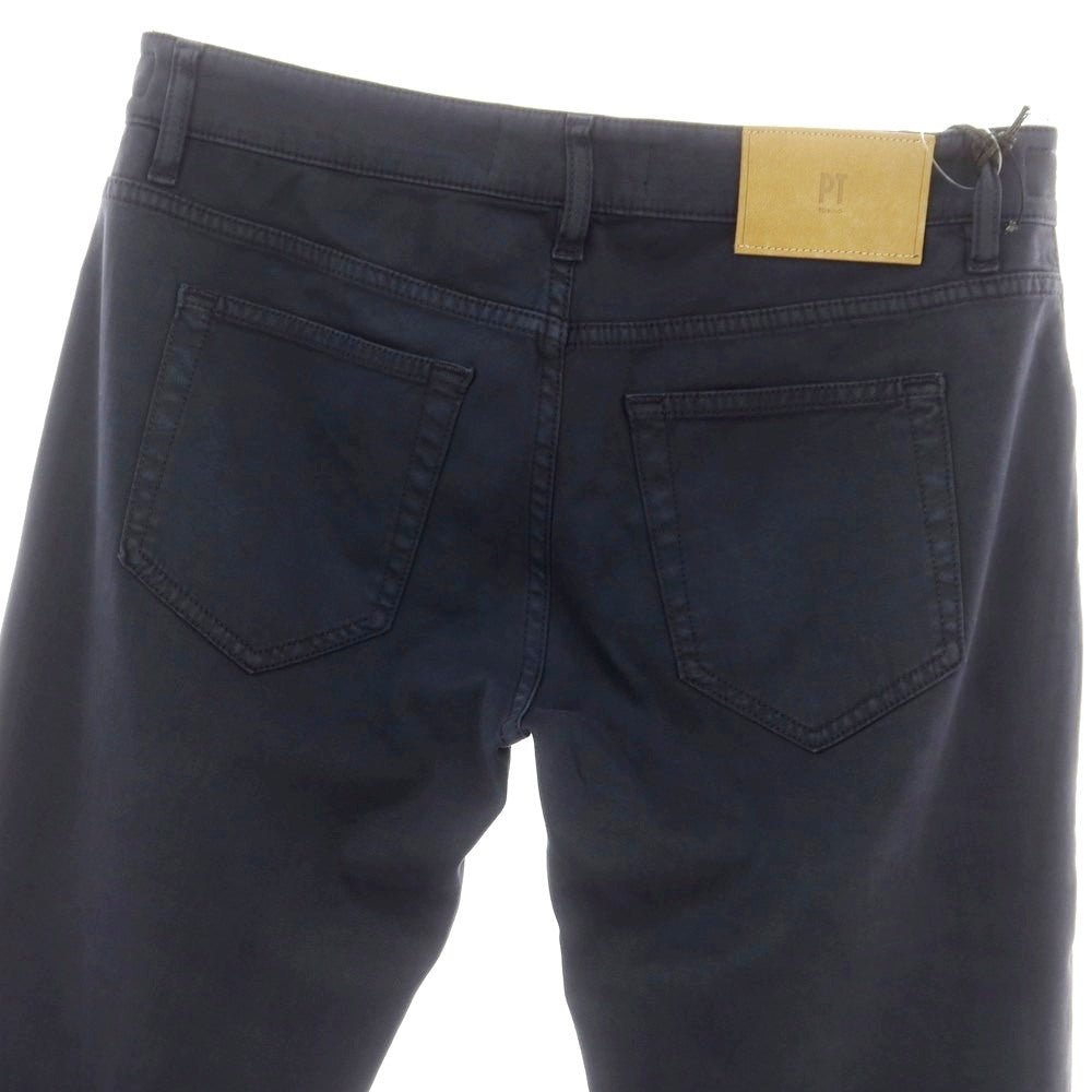 【新品アウトレット】ピーティートリノ デニム PT TORINO DENIM SWING ストレッチ コットンウール 5ポケットパンツ ネイビー【 33 】【 状態ランクN- 】【 メンズ 】