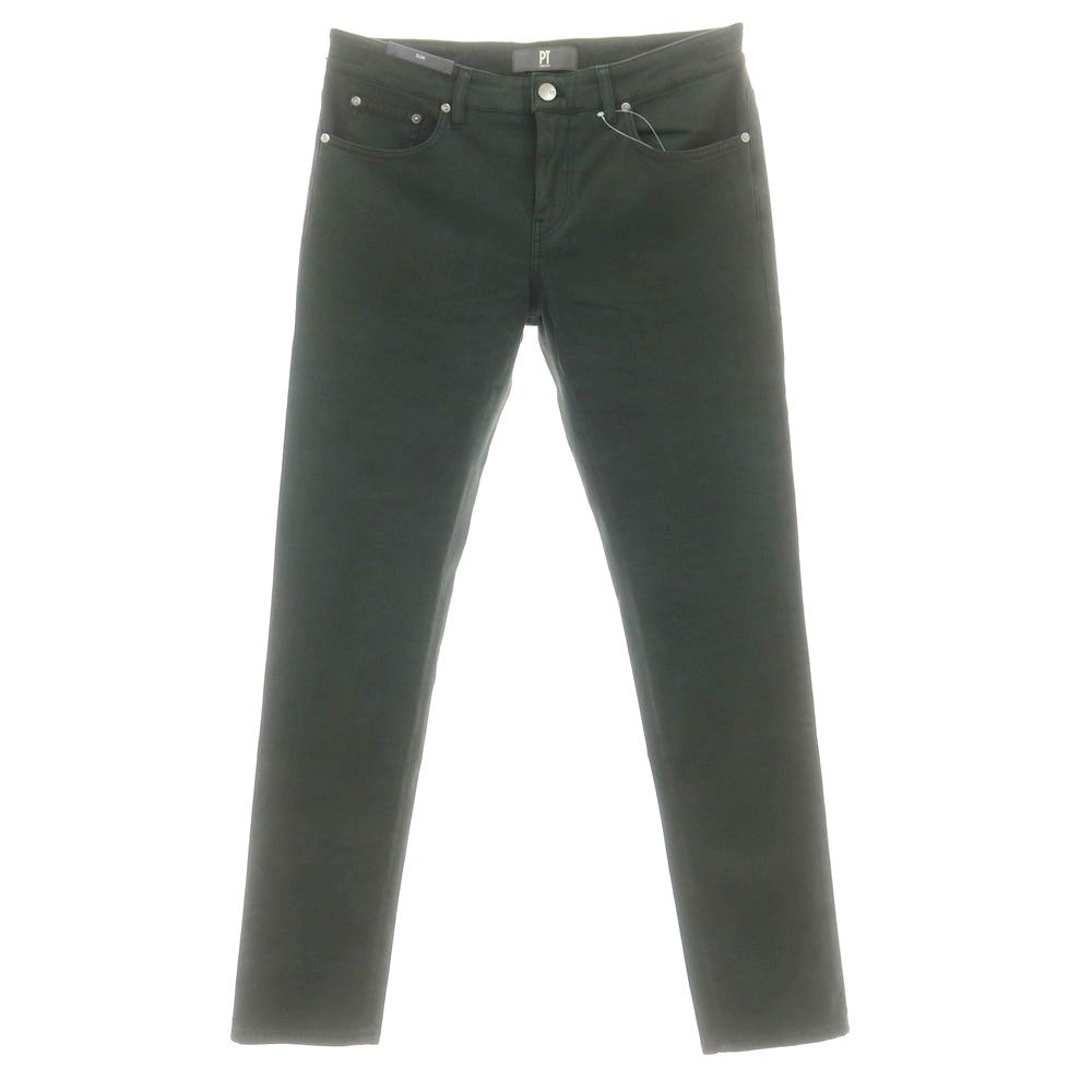 【新品アウトレット】ピーティートリノ デニム PT TORINO DENIM SWING ストレッチ コットンウール 5ポケットパンツ ダークグリーン【 33 】【 状態ランクN- 】【 メンズ 】