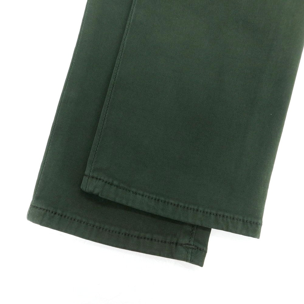 【新品アウトレット】ピーティートリノ デニム PT TORINO DENIM SWING ストレッチ コットンウール 5ポケットパンツ ダークグリーン【 33 】【 状態ランクN- 】【 メンズ 】