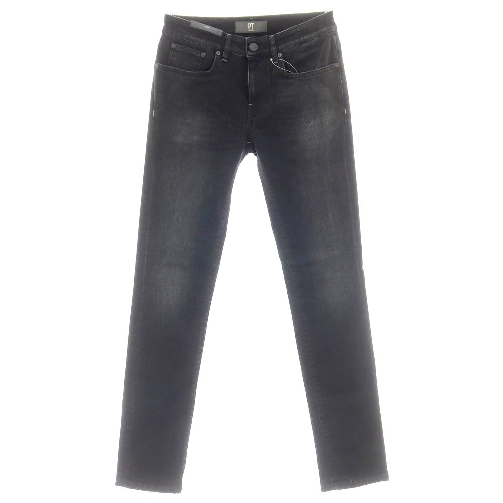 【新品】ピーティートリノ デニム PT TORINO DENIM SWING コットンレーヨンポリエステル ジーンズ デニムパンツ ブラック【 28 】【 状態ランクN 】【 メンズ 】