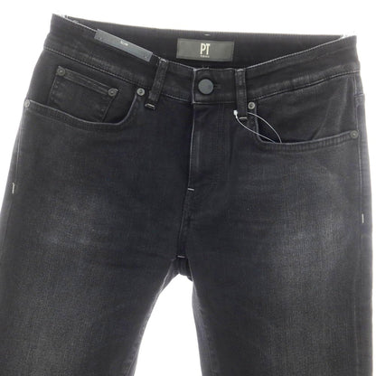 【新品】ピーティートリノ デニム PT TORINO DENIM SWING コットンレーヨンポリエステル ジーンズ デニムパンツ ブラック【 28 】【 状態ランクN 】【 メンズ 】