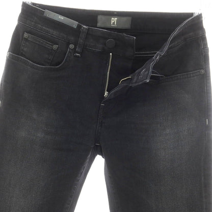 【新品】ピーティートリノ デニム PT TORINO DENIM SWING コットンレーヨンポリエステル ジーンズ デニムパンツ ブラック【 28 】【 状態ランクN 】【 メンズ 】