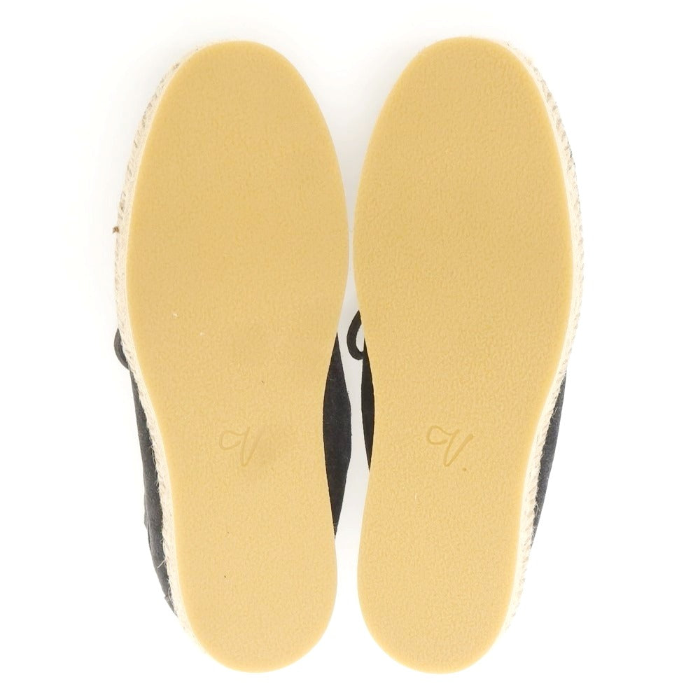 【新品】ヴェラスカ VELASCA スエード エスパドリーユ シューズ グレイッシュネイビー【サイズ41】【 状態ランクN 】【 メンズ 】 [EPD]