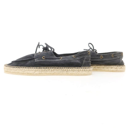 【新品】ヴェラスカ VELASCA スエード エスパドリーユ シューズ グレイッシュネイビー【 41 】【 状態ランクN 】【 メンズ 】