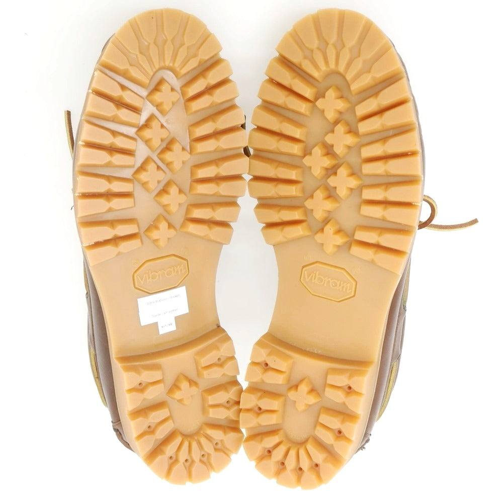 【新品アウトレット】ヴェラスカ VELASCA レザー モカシンシューズ ブラウン【 41 】【 状態ランクN- 】【 メンズ 】