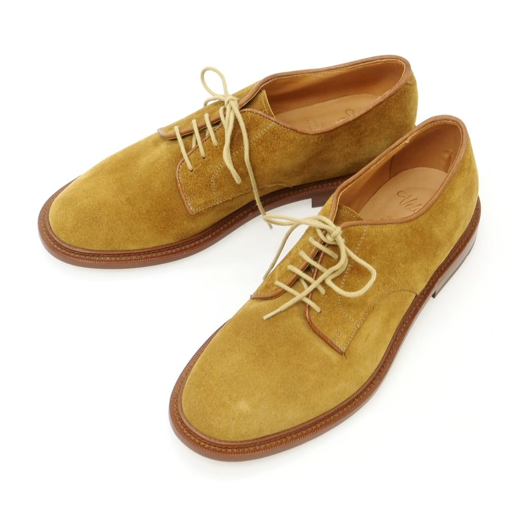 【中古】ヴェラスカ VELASCA スエード ダービーシューズ キャメルブラウン系【 41 】【 状態ランクA 】【 メンズ 】 [APD]