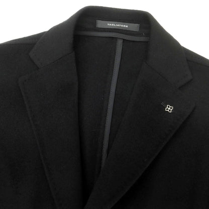【新品】タリアトーレ TAGLIATORE COLORADO カシミヤ チェスターフィールドコート ブラック【 44 】【 状態ランクN 】【 メンズ 】