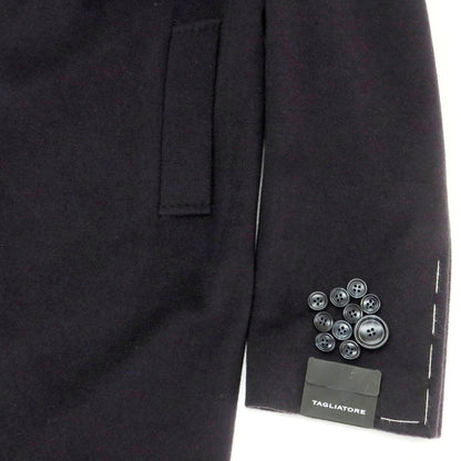 【新品】タリアトーレ TAGLIATORE COLORADO カシミヤ チェスターフィールドコート グレイッシュネイビー【 50 】【 状態ランクN 】【 メンズ 】