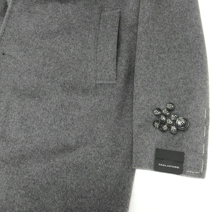 【新品】タリアトーレ TAGLIATORE COLORADO カシミヤ チェスターフィールドコート グレー【 48 】【 状態ランクN 】【 メンズ 】