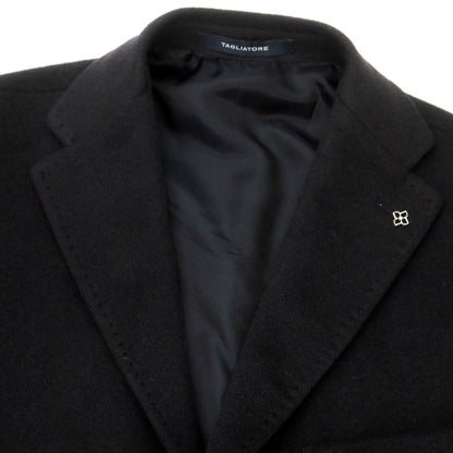 【新品】タリアトーレ TAGLIATORE カシミヤ チェスターフィールドコート グレイッシュネイビー【 44 】【 状態ランクN 】【 メンズ 】