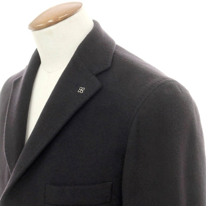 【新品】タリアトーレ TAGLIATORE カシミヤ チェスターフィールドコート グレイッシュネイビー【 46 】【 状態ランクN 】【 メンズ 】