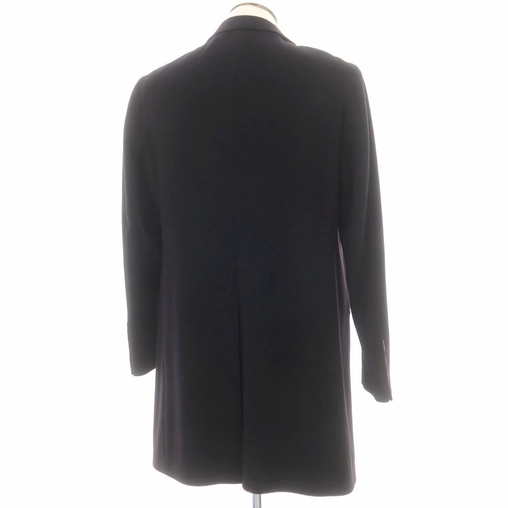 【新品】タリアトーレ TAGLIATORE COLORADO ウールカシミヤ チェスターフィールドコート ブラック【 52 】【 状態ランクN 】【 メンズ 】 [CPD]