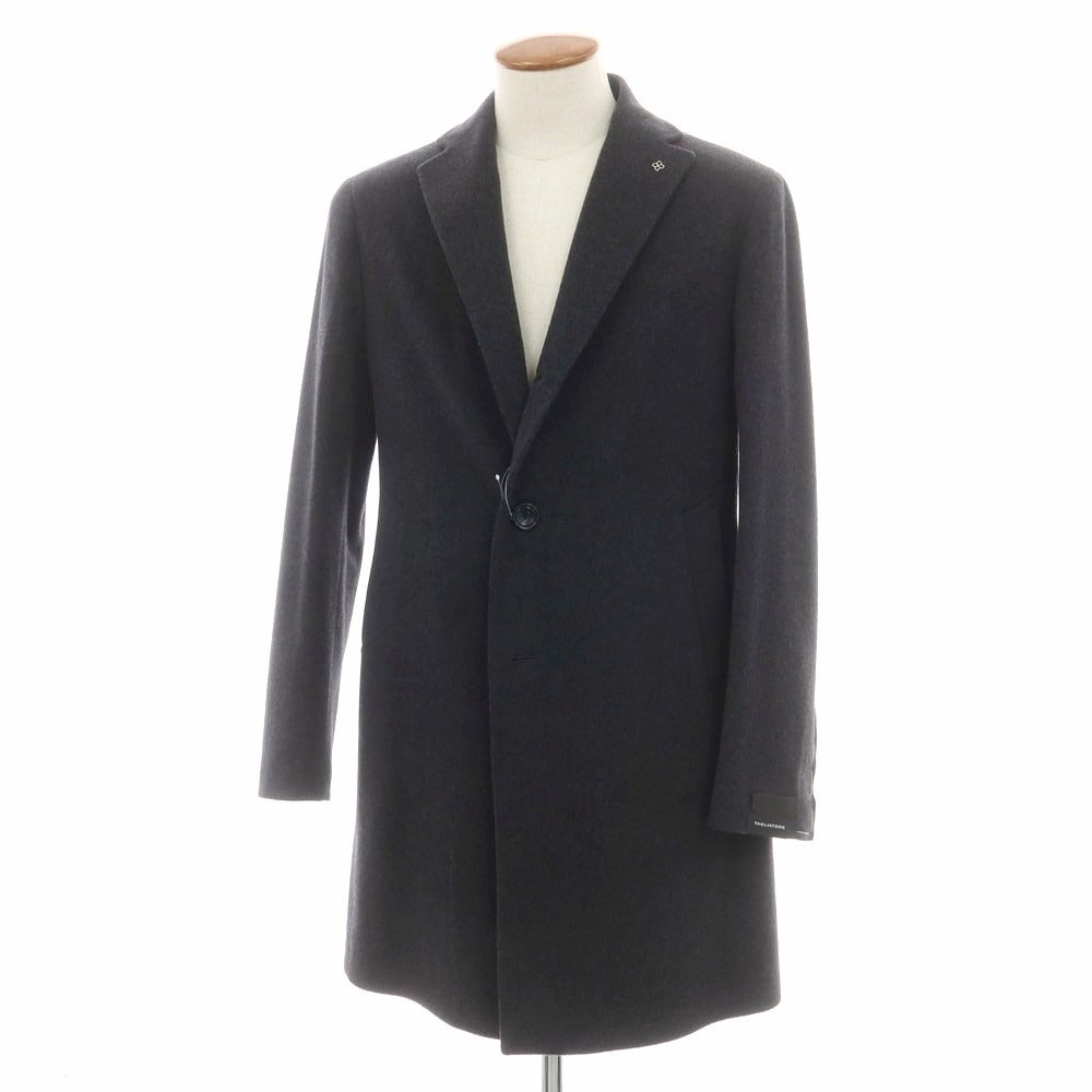 【新品】タリアトーレ TAGLIATORE COLORADO ウールカシミヤ チェスターフィールドコート ダークグレー【 46 】【 状態ランクN 】【 メンズ 】