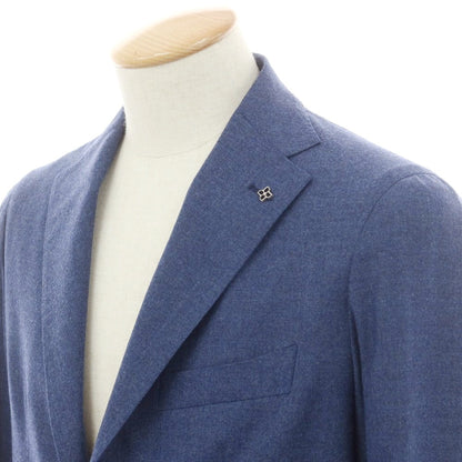【新品】タリアトーレ TAGLIATORE ストレッチウール 2つボタンスーツ ダークブルー【 44 】【 状態ランクN 】【 メンズ 】