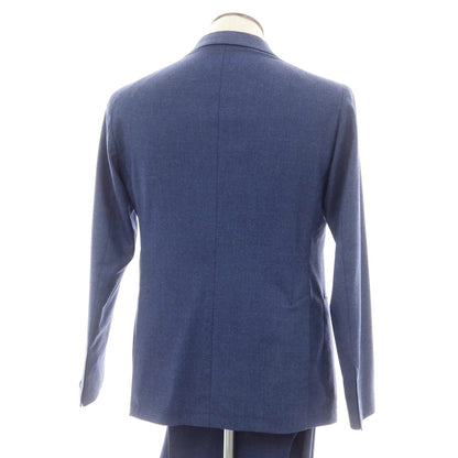 【新品】タリアトーレ TAGLIATORE ストレッチウール 2つボタンスーツ ブルー【 48 】【 状態ランクN 】【 メンズ 】