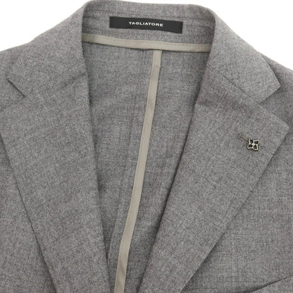 【新品】タリアトーレ TAGLIATORE ストレッチウール 2つボタンスーツ グレー【 44 】【 状態ランクN 】【 メンズ 】