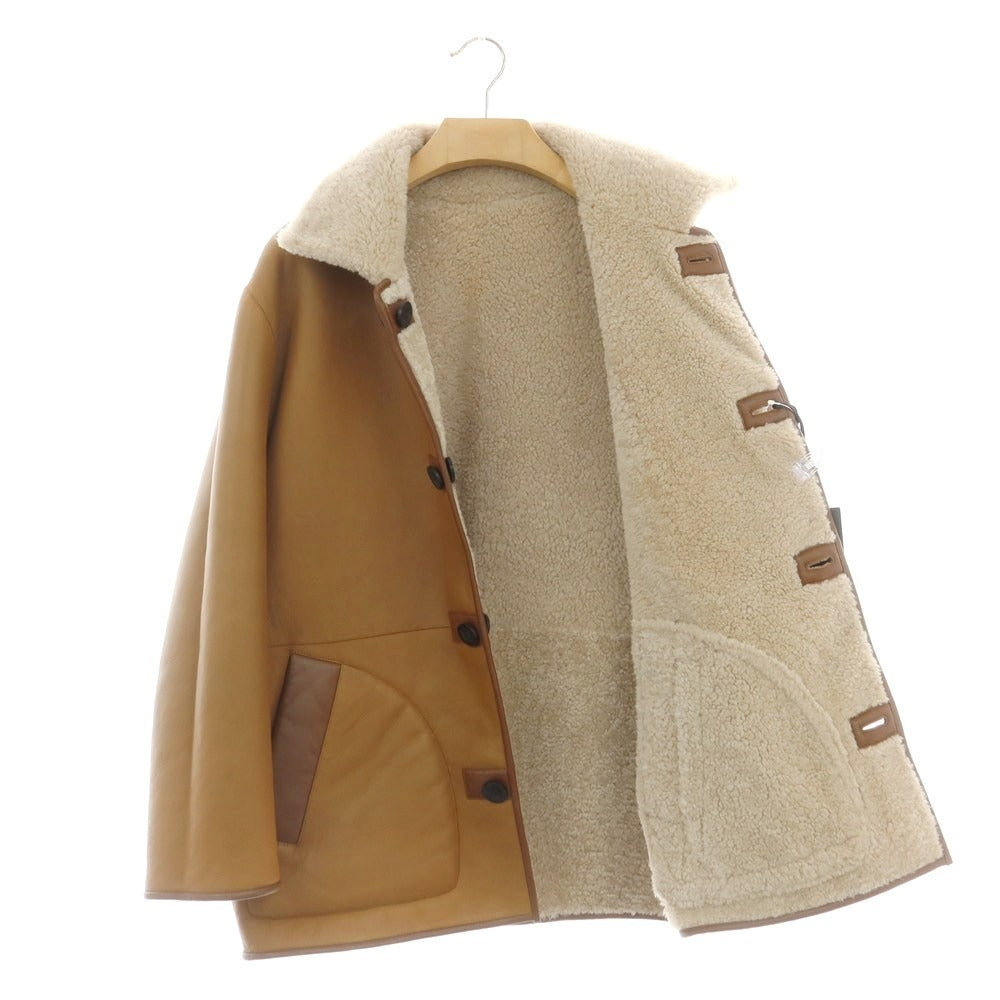 【新品】アルマ ARMA ALINO リバーシブル ムートンラムレザー ブルゾン ブラウンxベージュ【 48 】【 状態ランクN 】【 メンズ 】