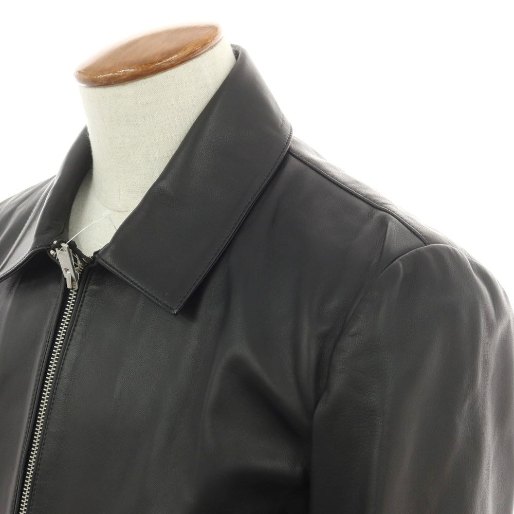 【新品】アルマ ARMA WANI ラムレザー ブルゾン ブラック【 46 】【 状態ランクN 】【 メンズ 】