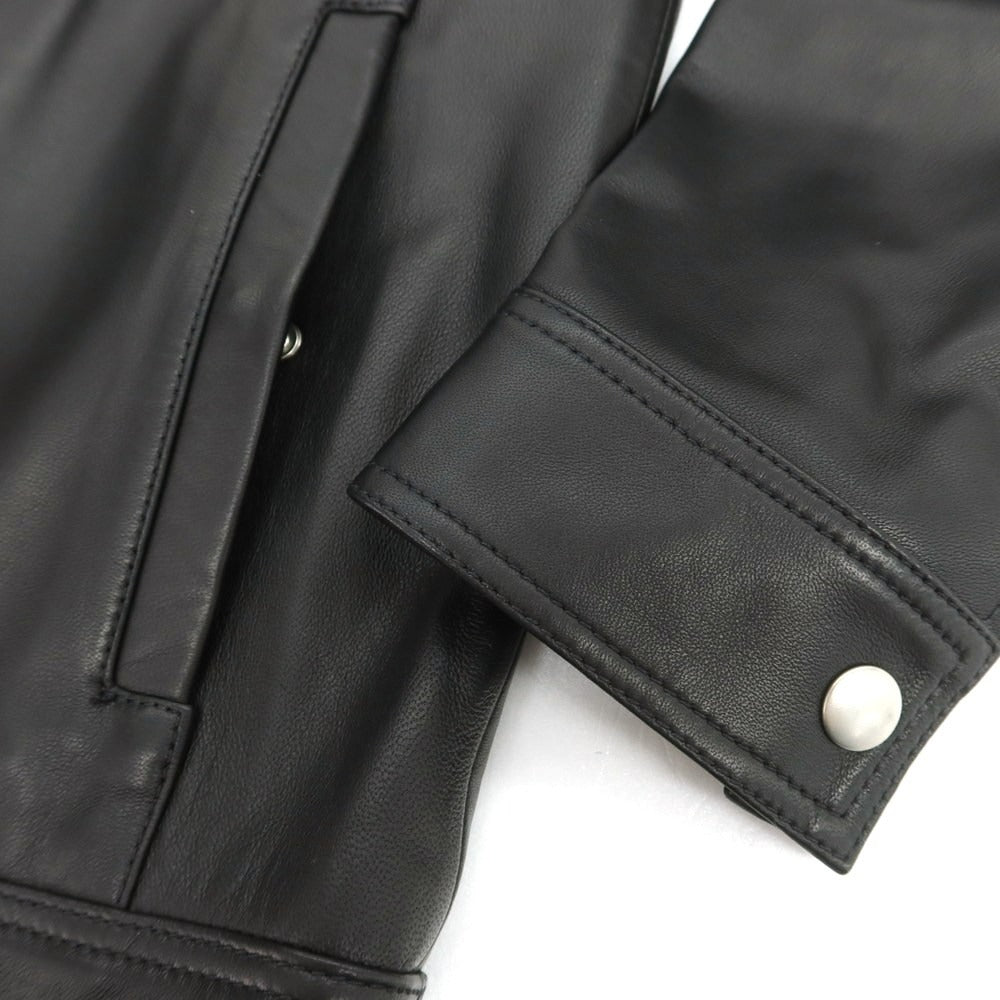 【新品】アルマ ARMA WANI ラムレザー ブルゾン ブラック【 46 】【 状態ランクN 】【 メンズ 】