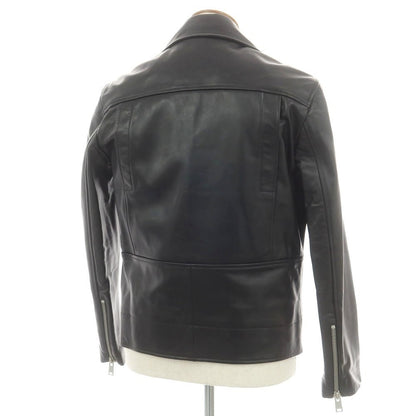 【新品】アルマ ARMA PEDRO ラムレザー ライダースジャケット ブラック【 48 】【 状態ランクN 】【 メンズ 】