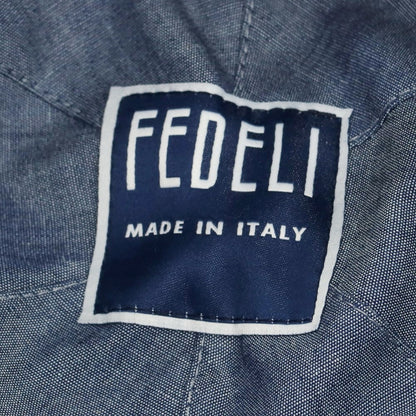 【新品アウトレット】フェデーリ FEDELI ポリエステル キャップ ブラウン【 M 】【 状態ランクN- 】【 メンズ 】