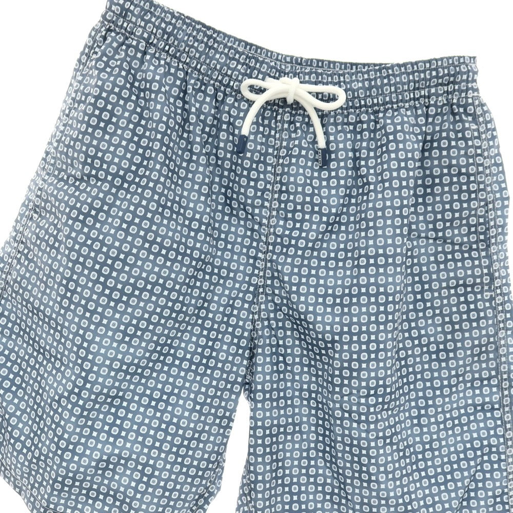 【新品】フェデーリ FEDELI POSITANO AIRSTOP STAMP ポリエステル スイムウェア 水着 クールグレーxホワイト【サイズS】【 状態ランクN 】【 メンズ 】