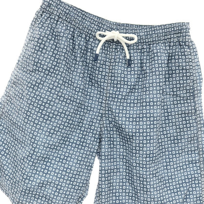 【新品】フェデーリ FEDELI POSITANO AIRSTOP STAMP ポリエステル スイムウェア 水着 クールグレーxホワイト【サイズS】【 状態ランクN 】【 メンズ 】