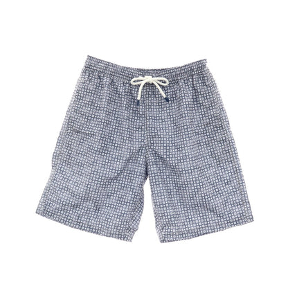 【新品】フェデーリ FEDELI POSITANO AIRSTOP STAMP ポリエステル スイムウェア 水着 ウォームグレーxホワイト【サイズS】【 状態ランクN 】【 メンズ 】
