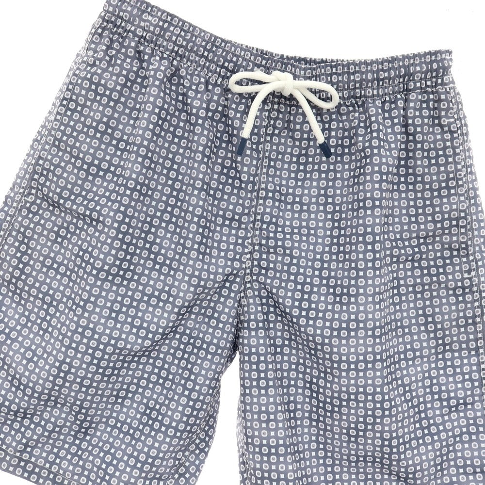 【新品】フェデーリ FEDELI POSITANO AIRSTOP STAMP ポリエステル スイムウェア 水着 ウォームグレーxホワイト【サイズS】【 状態ランクN 】【 メンズ 】