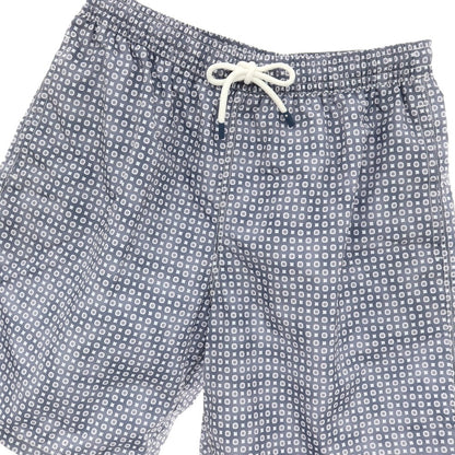 【新品】フェデーリ FEDELI POSITANO AIRSTOP STAMP ポリエステル スイムウェア 水着 ウォームグレーxホワイト【サイズM】【 状態ランクN 】【 メンズ 】