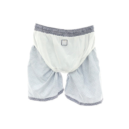 【新品】フェデーリ FEDELI POSITANO AIRSTOP STAMP ポリエステル スイムウェア 水着 ウォームグレーxホワイト【サイズM】【 状態ランクN 】【 メンズ 】