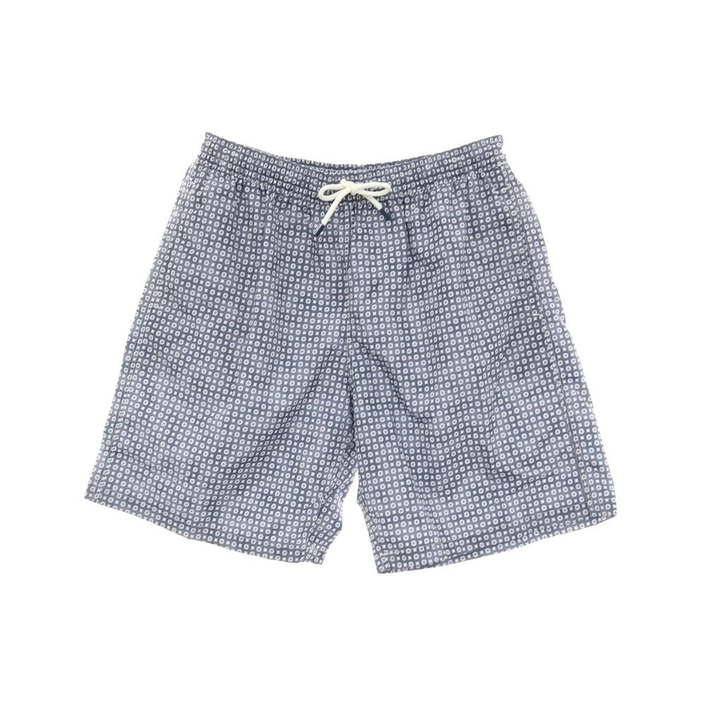 【新品アウトレット】フェデーリ FEDELI POSITANO AIRSTOP STAMP ポリエステル スイムウェア 水着 ウォームグレーxホワイト【サイズL】【 状態ランクN- 】【 メンズ 】