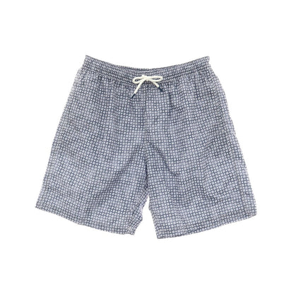 【新品アウトレット】フェデーリ FEDELI POSITANO AIRSTOP STAMP ポリエステル スイムウェア 水着 ウォームグレーxホワイト【サイズL】【 状態ランクN- 】【 メンズ 】