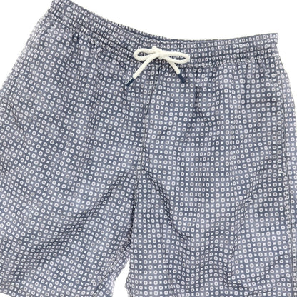 【新品アウトレット】フェデーリ FEDELI POSITANO AIRSTOP STAMP ポリエステル スイムウェア 水着 ウォームグレーxホワイト【サイズL】【 状態ランクN- 】【 メンズ 】