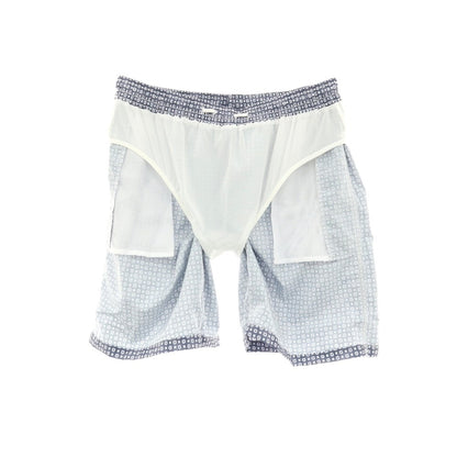 【新品アウトレット】フェデーリ FEDELI POSITANO AIRSTOP STAMP ポリエステル スイムウェア 水着 ウォームグレーxホワイト【サイズL】【 状態ランクN- 】【 メンズ 】