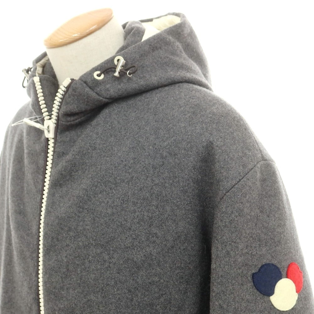 【中古】モンクレール MONCLER ARMENTIERES ウール ダウンジャケット グレー【 1 】【 状態ランクB 】【 メンズ 】