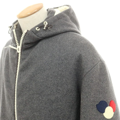 【中古】モンクレール MONCLER ARMENTIERES ウール ダウンジャケット グレー【 1 】【 状態ランクB 】【 メンズ 】