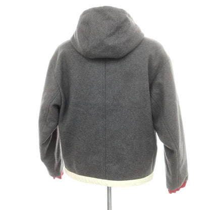 【中古】モンクレール MONCLER ARMENTIERES ウール ダウンジャケット グレー【 1 】【 状態ランクB 】【 メンズ 】