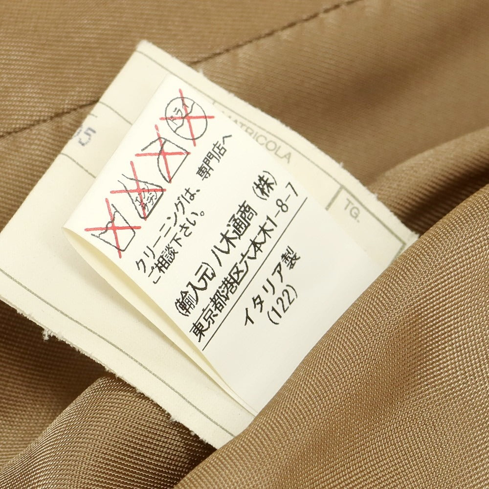 【中古】チンクアンタ Cinquanta ラムレザー ライダースジャケット ライトブラウン【 44 】【 状態ランクB 】【 メンズ 】