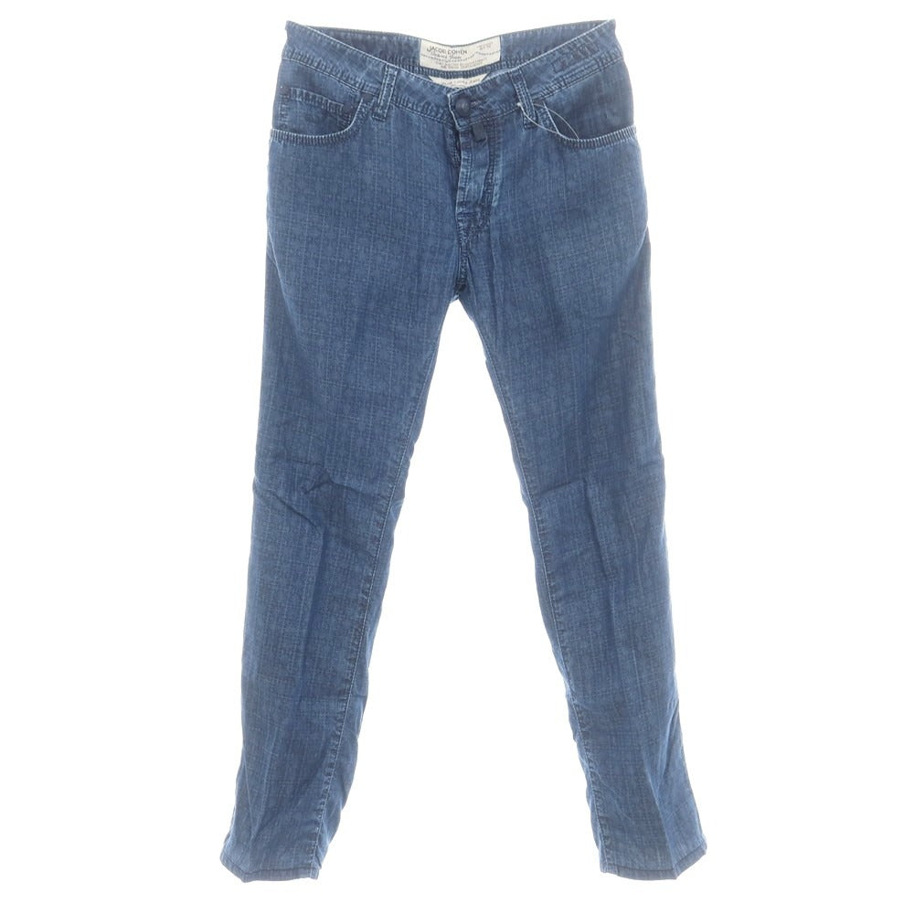 【中古】ヤコブコーエン JACOB COHEN PW622 リヨセル 5ポケットパンツ ネイビー【 30 】【 状態ランクB 】【 メンズ 】
