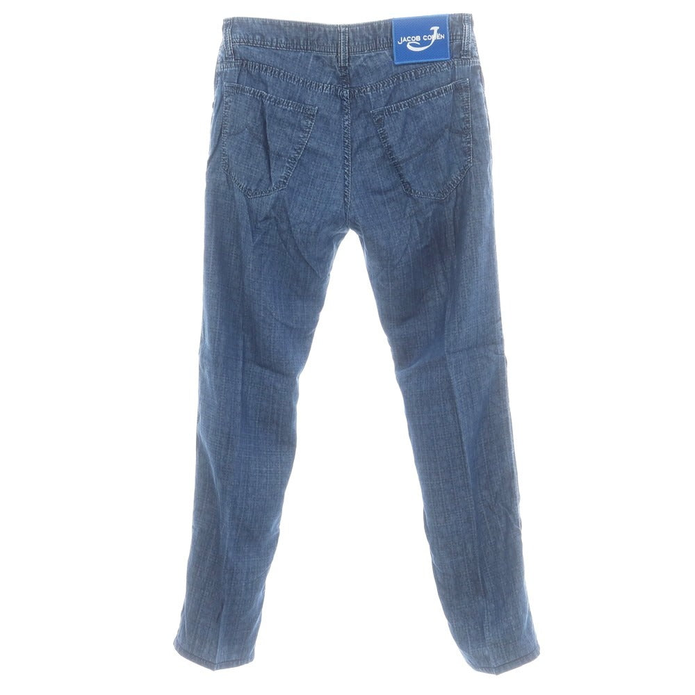 【中古】ヤコブコーエン JACOB COHEN PW622 リヨセル 5ポケットパンツ ネイビー【 30 】【 状態ランクB 】【 メンズ 】