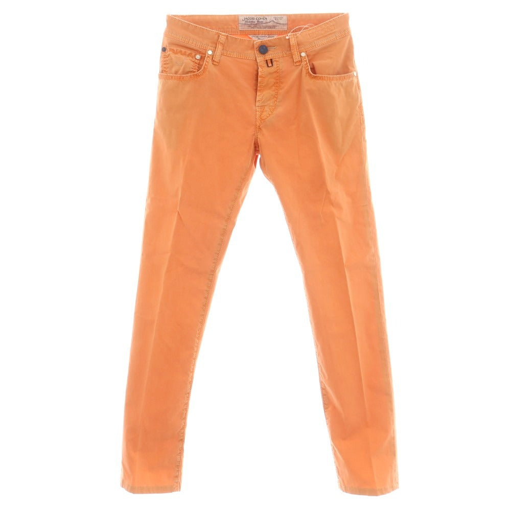 【中古】ヤコブコーエン JACOB COHEN PW622 COMF ストレッチ コットン5ポケットパンツ オレンジ【 30 】【 状態ランクB 】【 メンズ 】 [CPD]