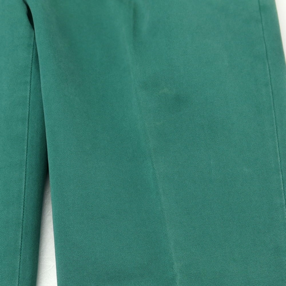 【中古】ピーティーゼロウーノ PT01 HERITAGE DRAPER コットン カジュアルスラックスパンツ グリーン【 46 】【 状態ランクC 】【 メンズ 】