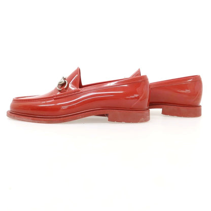 【中古】グッチ GUCCI ラバー ビットローファー レッド【 6位 】【 状態ランクB 】【 メンズ 】