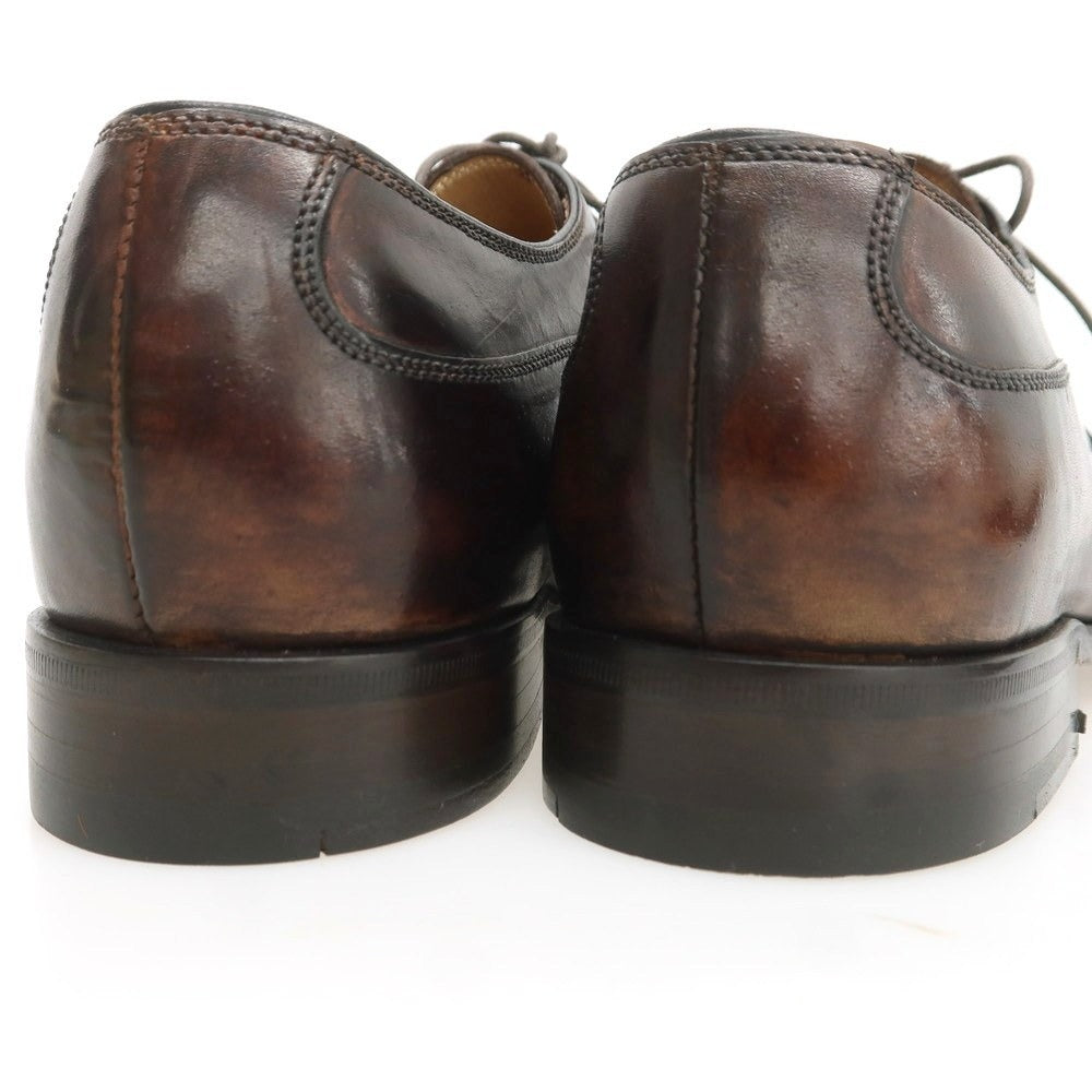 【中古】【未使用】ステファノブランキーニ Stefano Branchini プレーントゥ ドレスシューズ ダークブラウン【 6 1/2 】【 状態ランクS 】【 メンズ 】