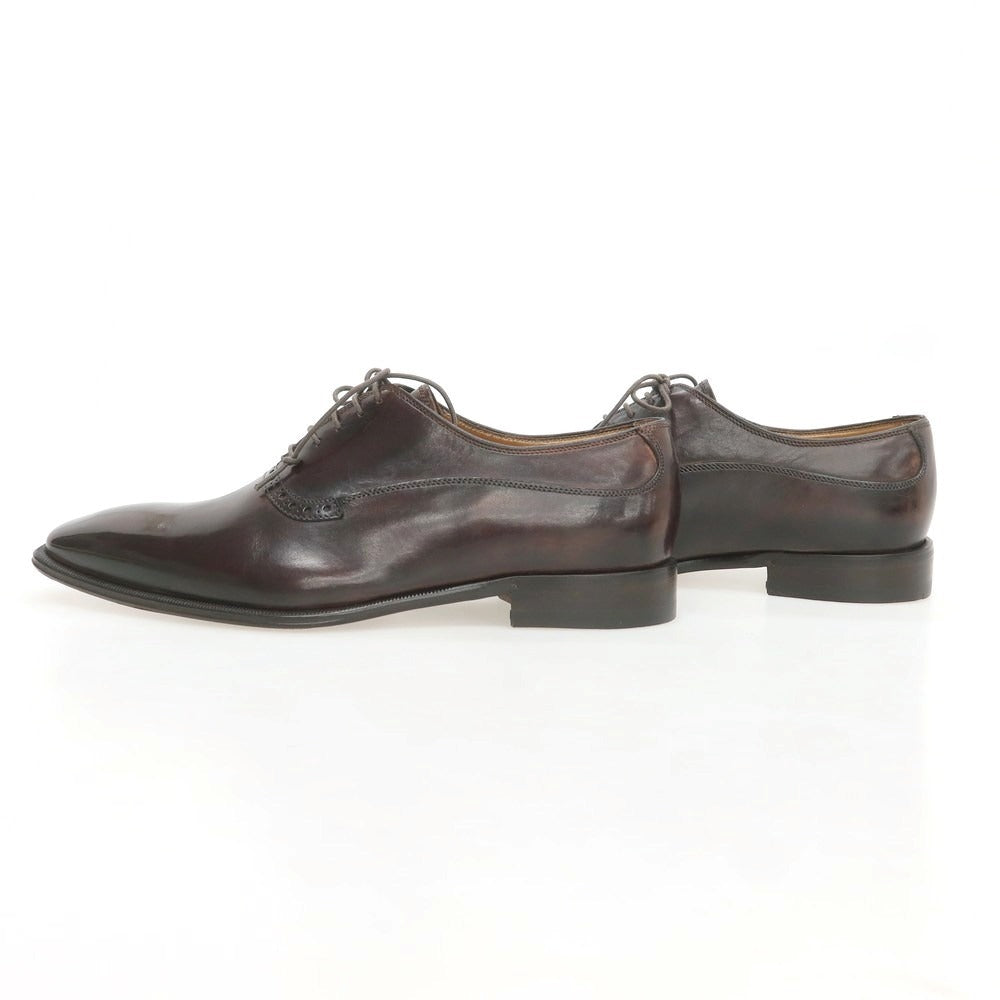 【中古】【未使用】ステファノブランキーニ Stefano Branchini プレーントゥ ドレスシューズ ダークブラウン【 6 1/2 】【 状態ランクS 】【 メンズ 】