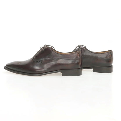 【中古】【未使用】ステファノブランキーニ Stefano Branchini プレーントゥ ドレスシューズ ダークブラウン【 6 1/2 】【 状態ランクS 】【 メンズ 】