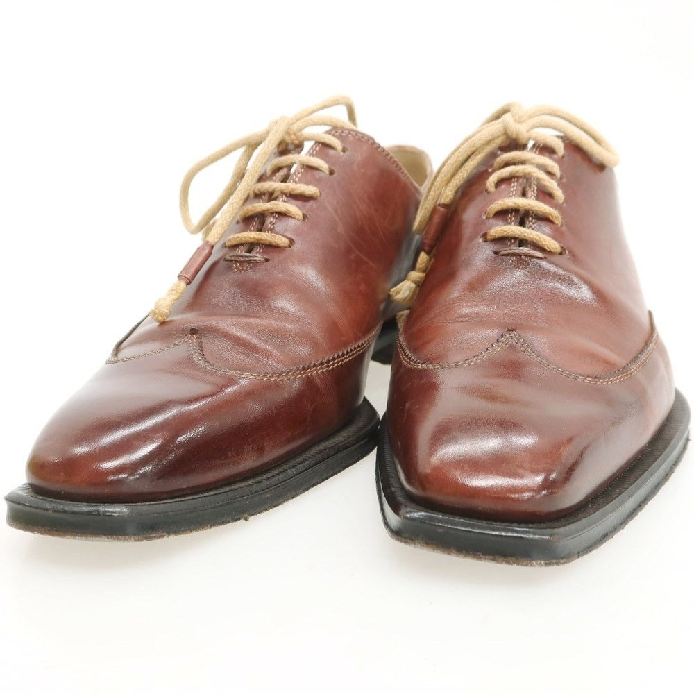 【中古】ステファノブランキーニ Stefano Branchini ブラインドブローグ ドレスシューズ ブラウン【 6 】【 状態ランクC 】【 メンズ 】