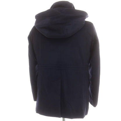 【中古】【未使用】アレグリ Allegri ウール フーデッドコート ネイビー【 46 】【 状態ランクS 】【 メンズ 】